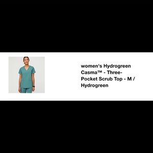 FIGS NWT- Hydrogreen casma top, medium